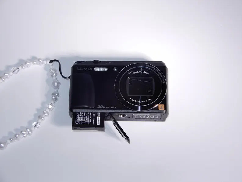 Panasonic Lumix TX55: Y2K Selfie Camera with 32GB SD Card & Charm